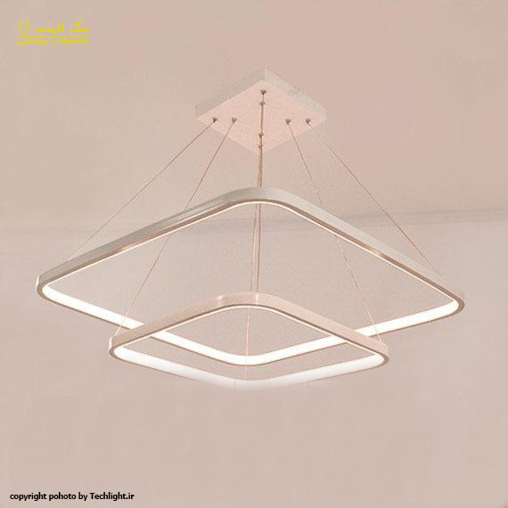 لوستر مدرن مدل مربع کد S341