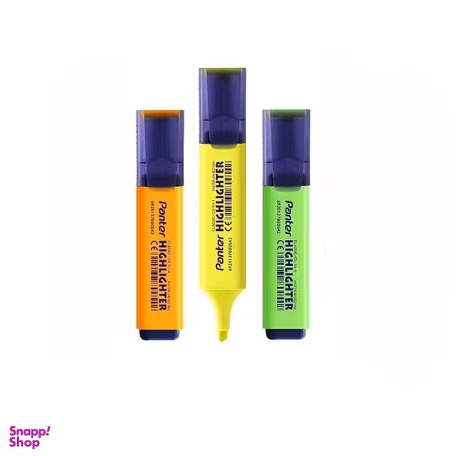 ماژیک علامت زن پنتر (panter) مدل کلاسیک بسته 3 عددی