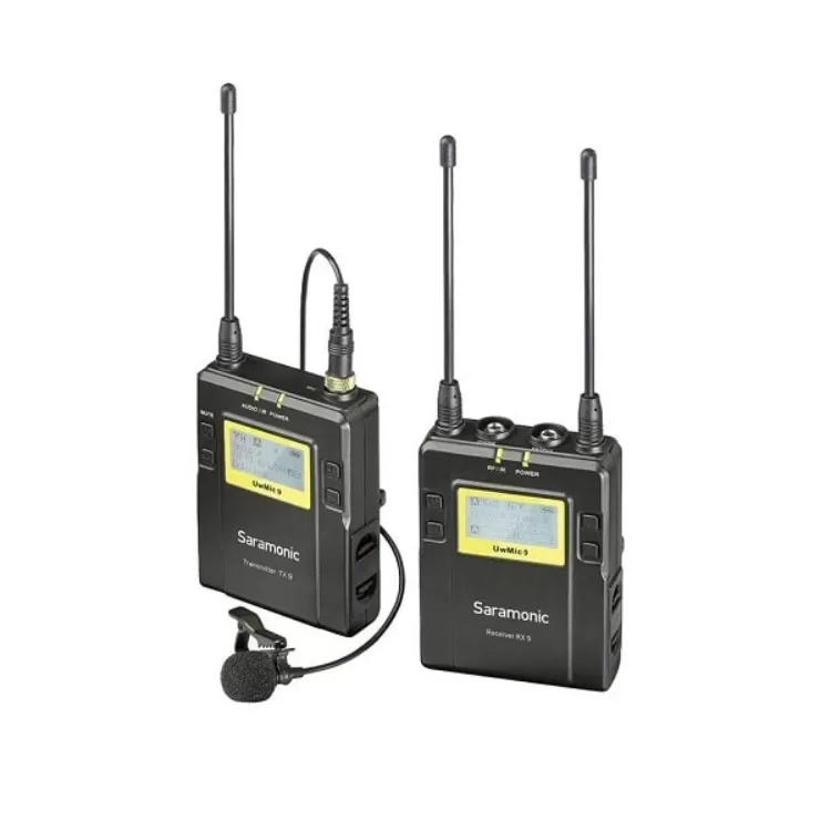 میکروفون بی سیم سارامونیک Saramonic UwMic9 Kit1 TX9  RX9 UHF wireless kit with one transmitter