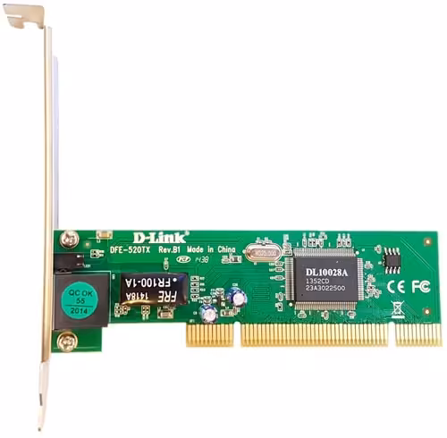 کارت شبکه 10/100Mbps مخصوص کامپیوتر دی-لینک مدل DLink DFE-520TX