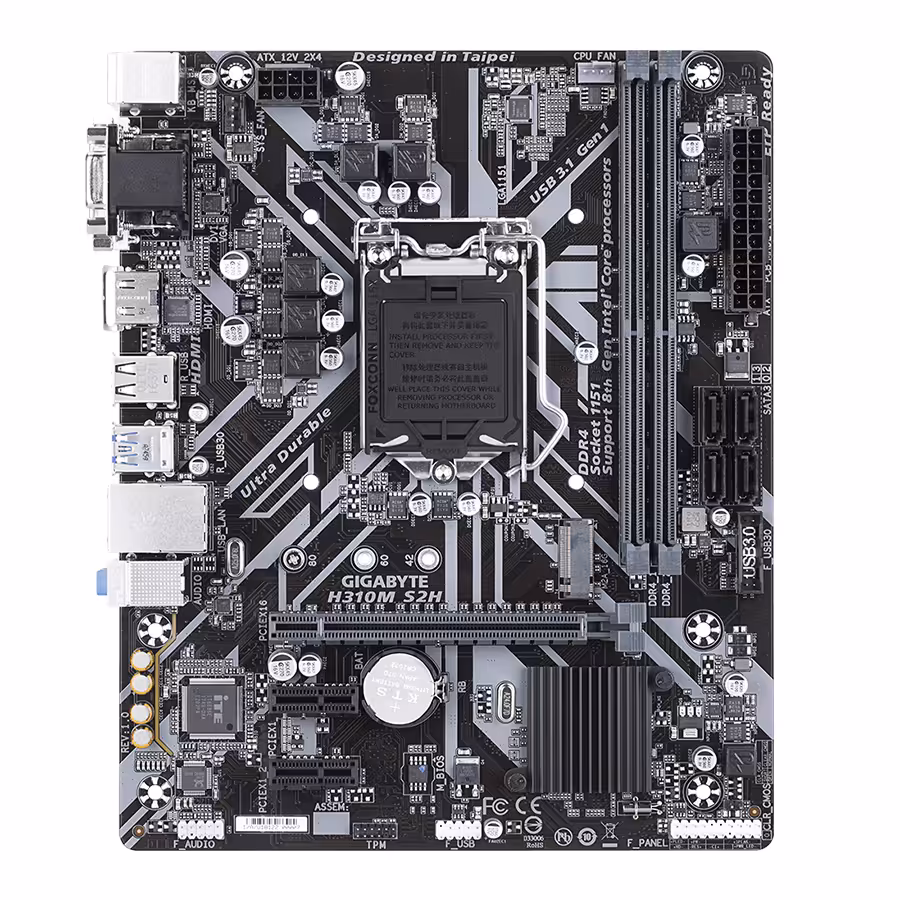 قیمت و خرید مادربرد گیگابایت مدل H310M S2H | یاس ارتباط