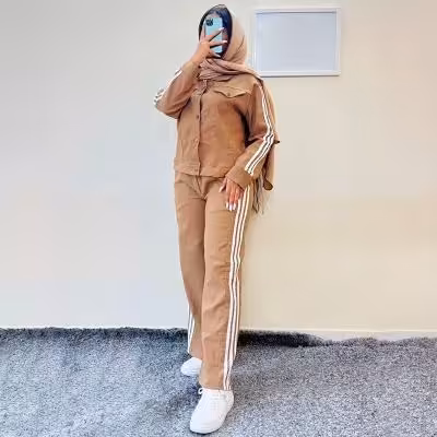 ست کت و شلوار سه خط