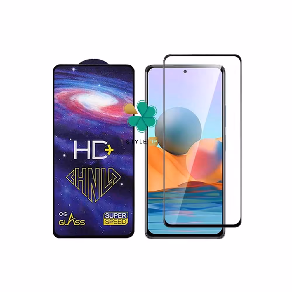 گلس فول گوشی شیائومی Xiaomi Redmi Note 10 Pro مدل HD Plus