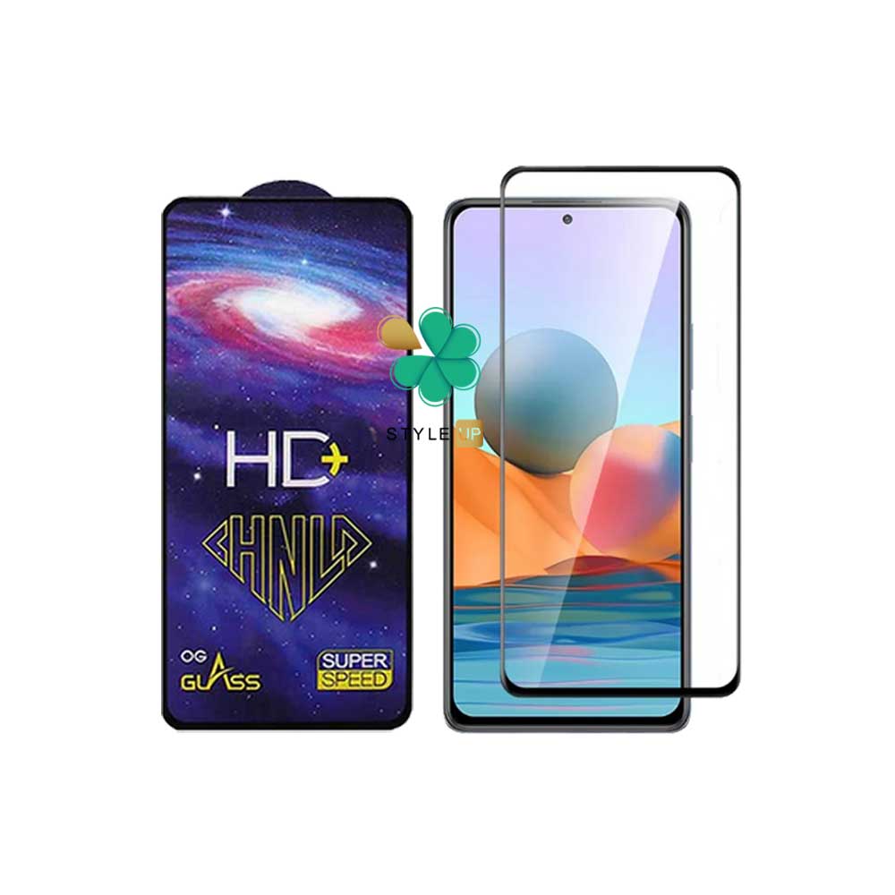 گلس فول گوشی شیائومی Xiaomi Redmi Note 10 Pro مدل HD Plus