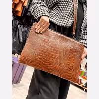 کیف فولدر چرم طبیعی طرح شیفر چرم گواشیر 