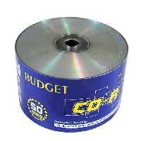 CD خام باجت BUDGET بسته 50 عددی