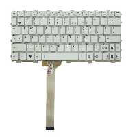 کیبورد لپ تاپ ایسوس Mini 1015 سفید-اینترکوچک بدون فریم