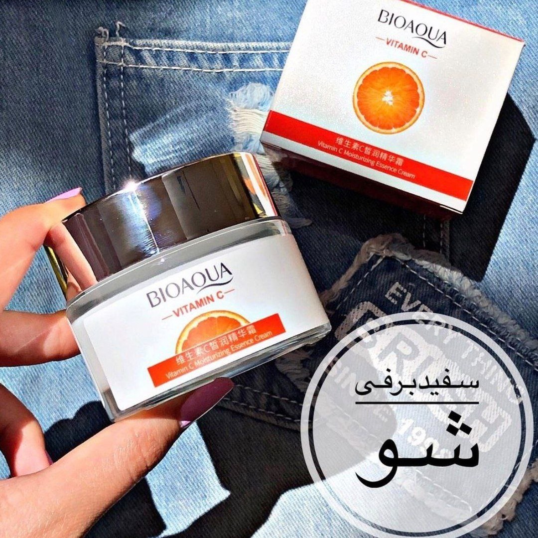 کرم آبرسان ویتامین سی بیوآکوا اورجینال و با کیفیت بالا BIOAQUA