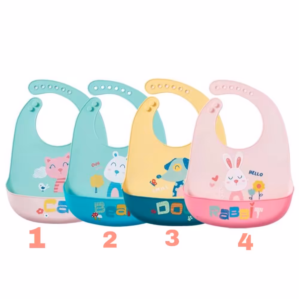 پیشبند سلیکونی کاسه ای کودک مدل3