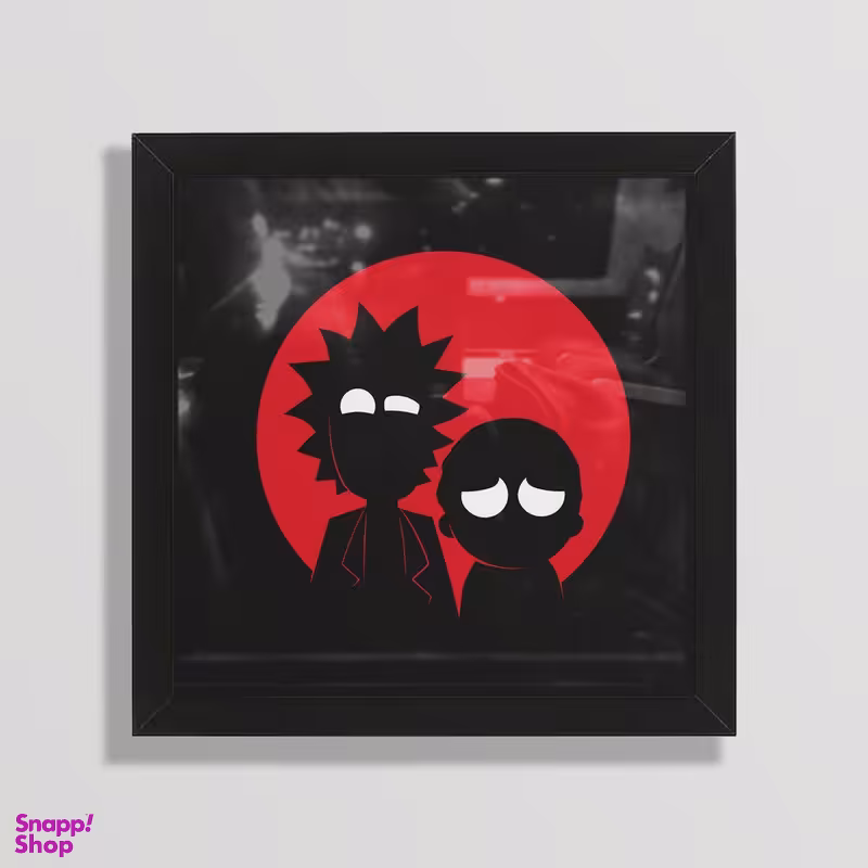 تابلو طرح ریک و مورتی مدل Jm21