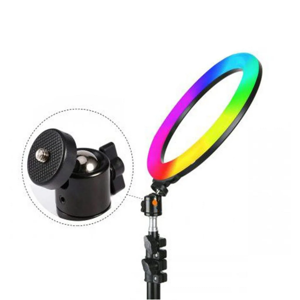 رینگ لایت YQ-310 RGB RING LIGHT