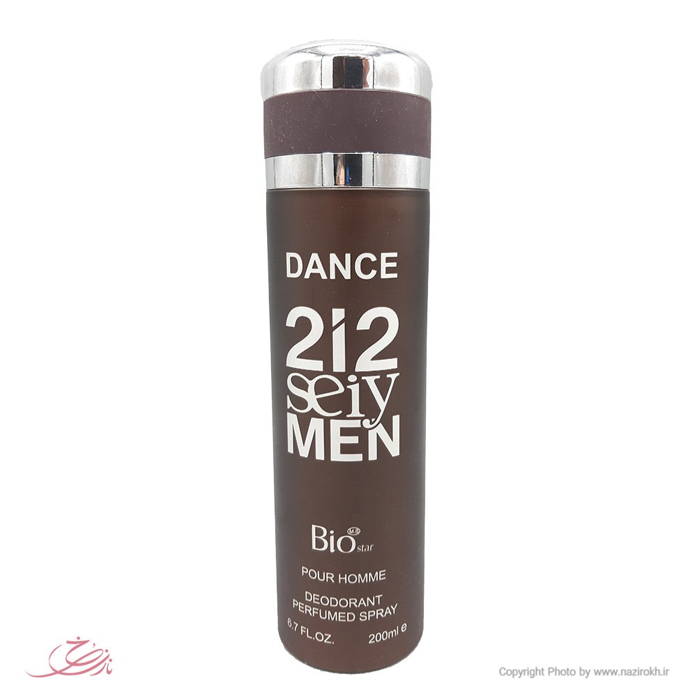اسپری مردانه بیو استار Bio Star مدل seiy 212 men حجم 200 میلی لیتر