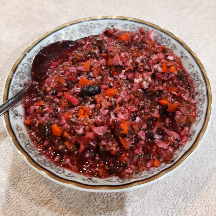 ترشی لیته مخصوص و خوش طعم (با سبزیجات معطر شمال)