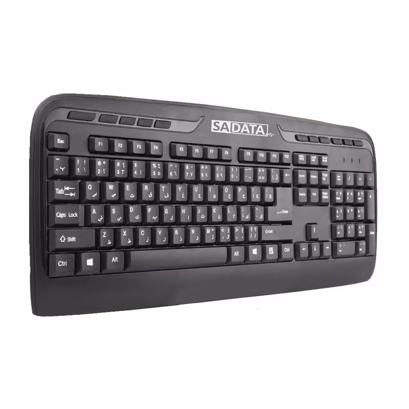 کیبورد سادیتا مدل SK1500S با حروف فارسی