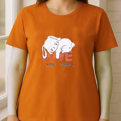 تیشرت XXL نخپنبه سوپر خرگوش خوابیده