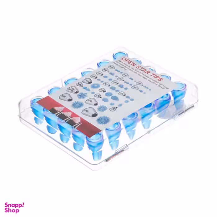 ماسوره شیرینی پزی کد 12 مجموعه 30 عددی