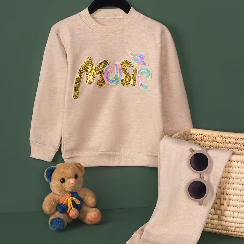 بلوز و شلوار بچگانه ملانژ