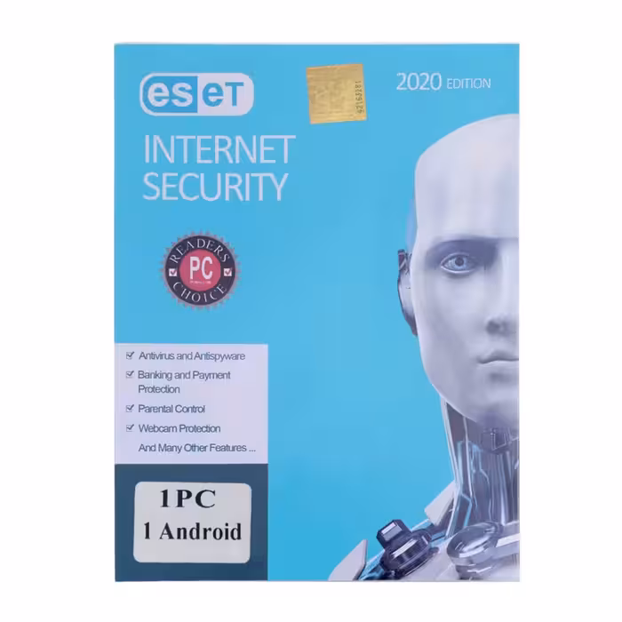 آنتی ویروس ESET INTERNET Security 2020 EDITION -اورجینال (1PC 1Android)