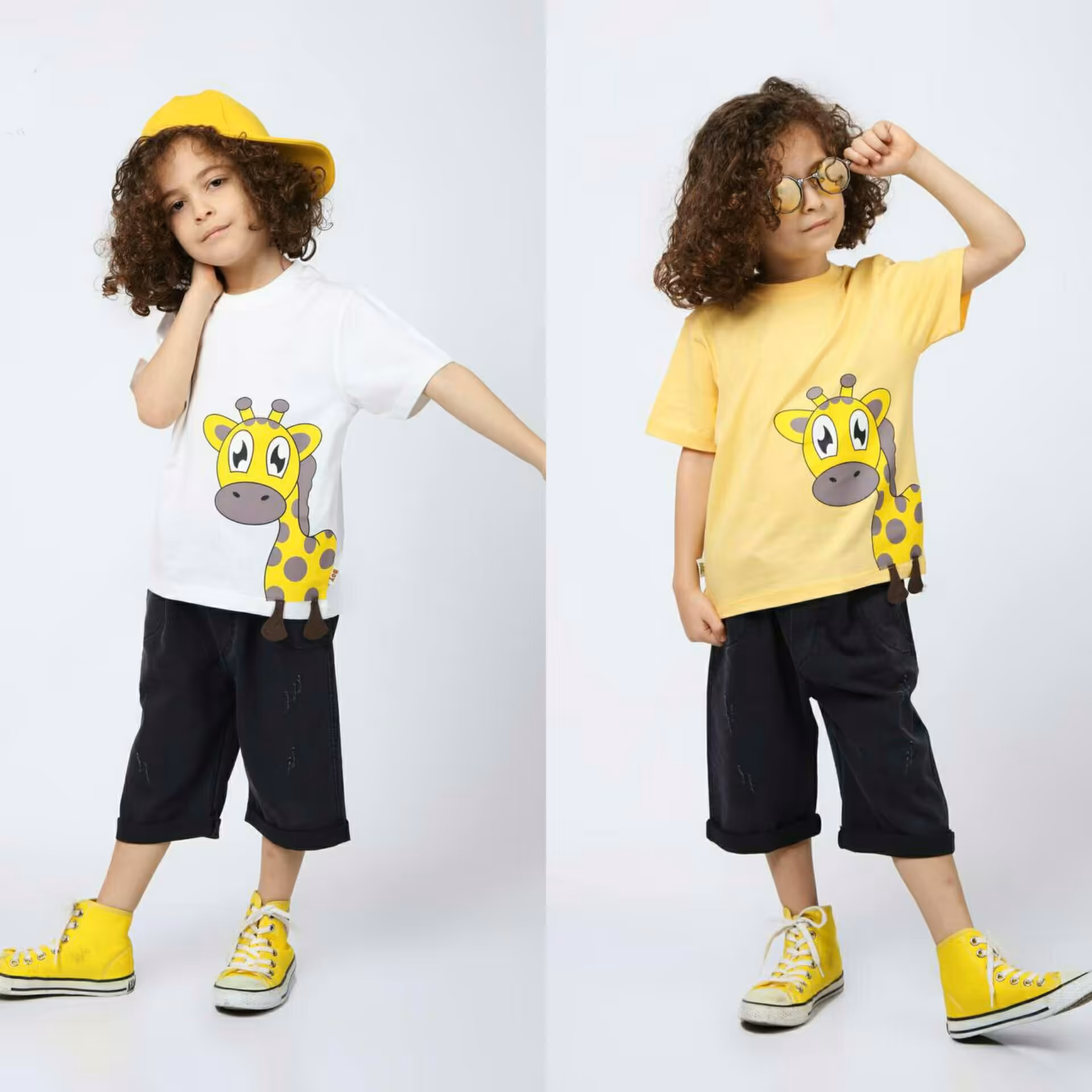 تیشرت شلوارک فانتزی اسپورت 3 رنگ عالی سایز 35 تا 50 مناسب 1 تا 8 سال