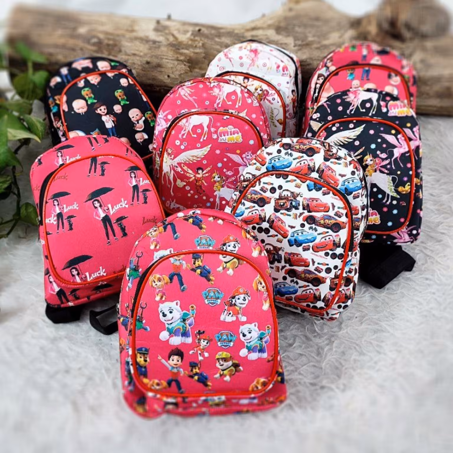 کوله پشتی بچه گانه کوله پشتی فانتزی عروسکی  کوله پشتی دخترانه کوله پشتی پسرانه کوله مهد کودک مدرسه