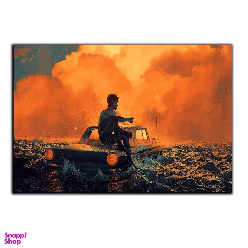 تابلو شاسی بکلیت طرح تلاطم و آرامش مدل SH-S5442