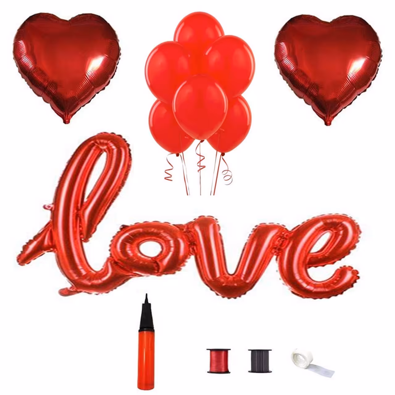 پک بادکنک آرایی تولد مدل loverd