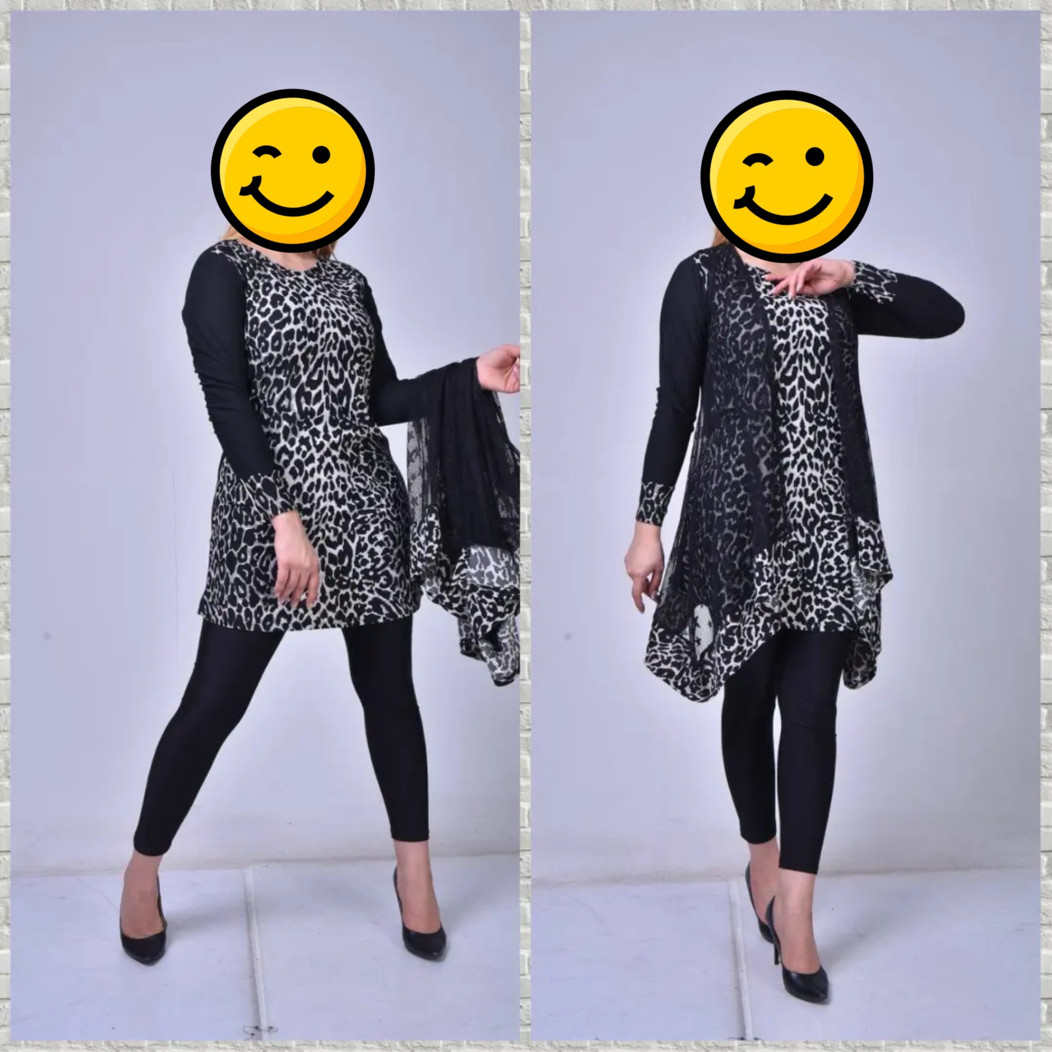 تونیک مجلسی زیرورو زنانه