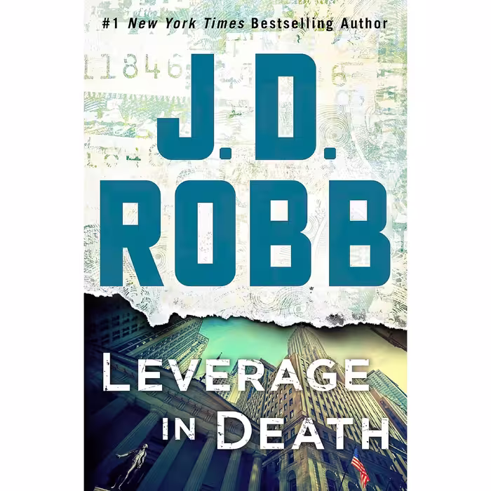 کتاب زبان اصلی Leverage in Death اثر JD Robb انتشارات Wheeler Publishing