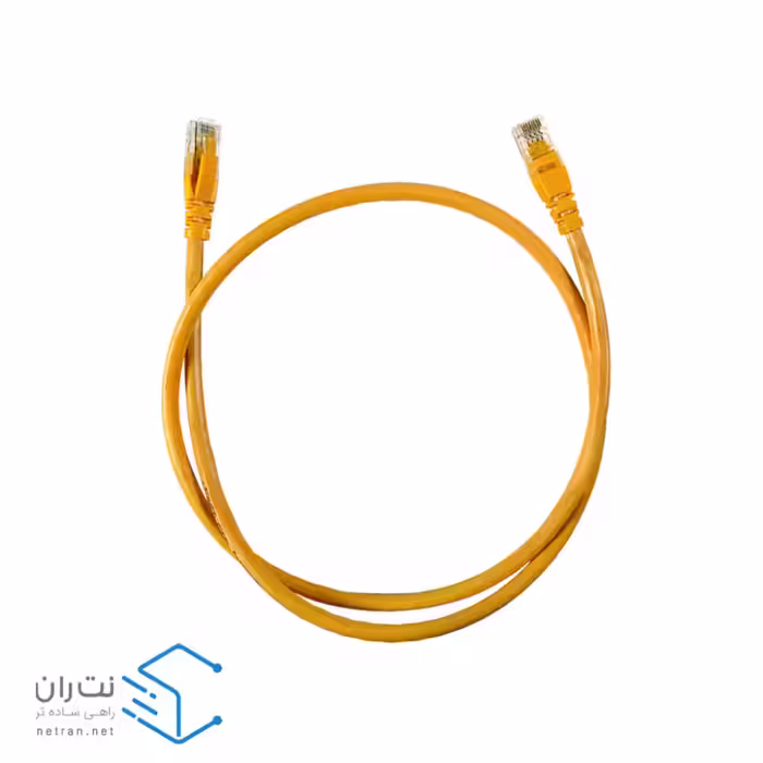 قیمت و خرید پچ کورد لگراند Cat6 UTP با روکش PVC رنگ زرد 1 متری | نت ران