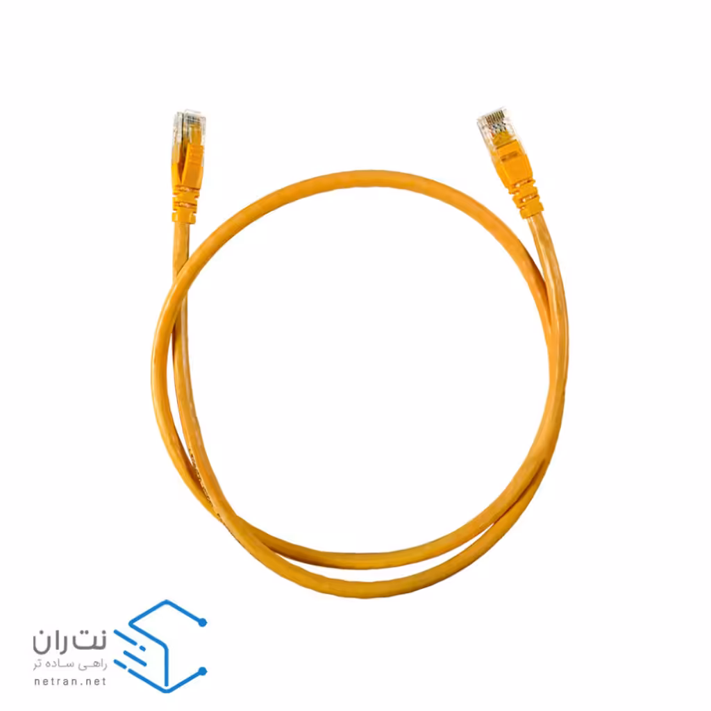 قیمت و خرید پچ کورد لگراند Cat6 UTP با روکش PVC رنگ زرد 1 متری | نت ران