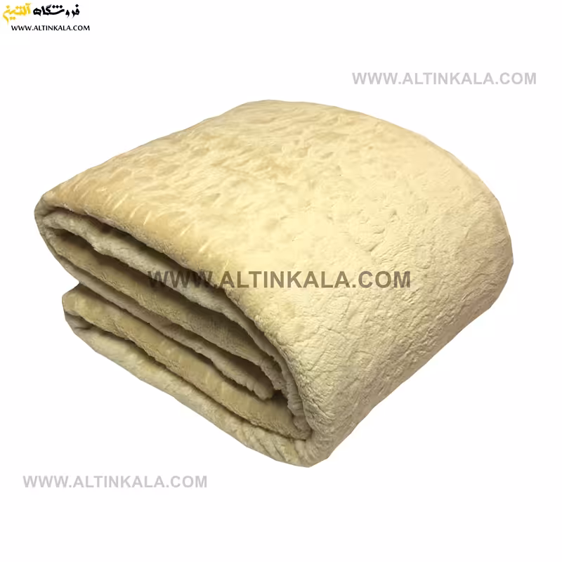 پتو یکنفره چهارفصل کاترینا رنگ کرم