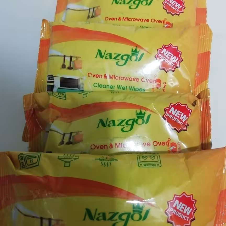 دستمال مرطوب مخصوص گاز وسطوح کثیف