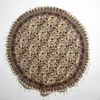 سفره پارچه ای قلمکاری اصفهان گرد دایره قطر 120 سانتی