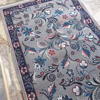 گلیم فرش ماشینی کاشان طرح پیچک(3در1)(هزینه ارسال باخریداروپس کرایه میباشد)