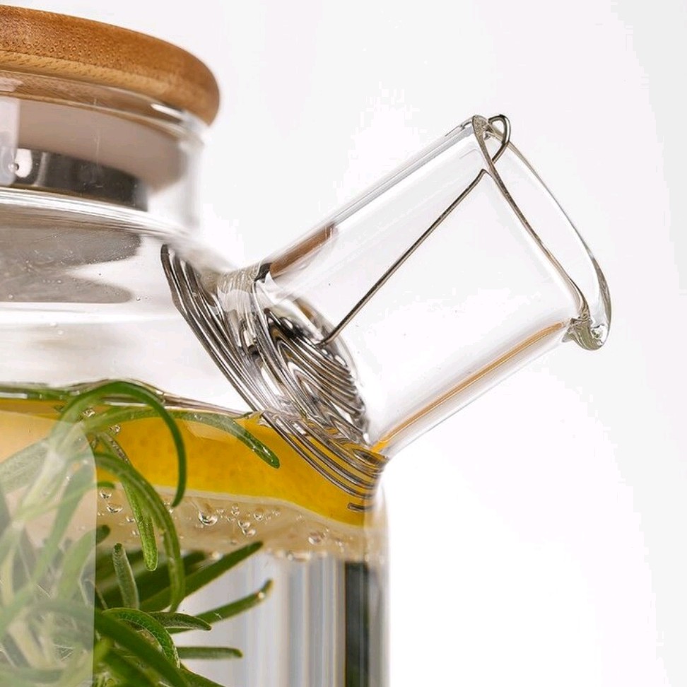 قوری پیرکس شعله مستقیم ( گنجایش 1500 میل )