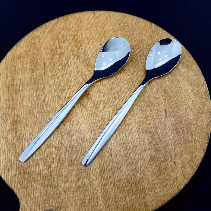 قاشق مرباخوری استیل کابان کد 019 بسته 12 عددی