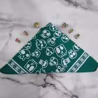 دستماسر (باندانا)نخی فوق العاده سبک چاپ دیجیتال در یک رنگ زیبا