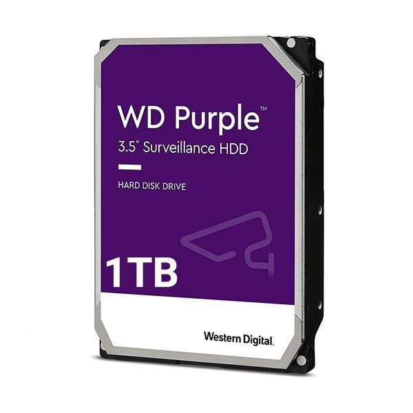 هارد اینترنال وسترن دیجیتال PURPLE 1TB