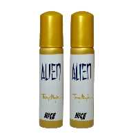 ادوکلن جیبی زنانه نایس پاپت مدل Alien حجم 30 میلی لیتر مجموعه 2 عددی