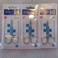 قیچی ابرو فلزی،2عددی،برند اف اند ال

