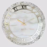 ساعت رزینی  طرح مرمر با قطر 40 فوق العاده شیک 