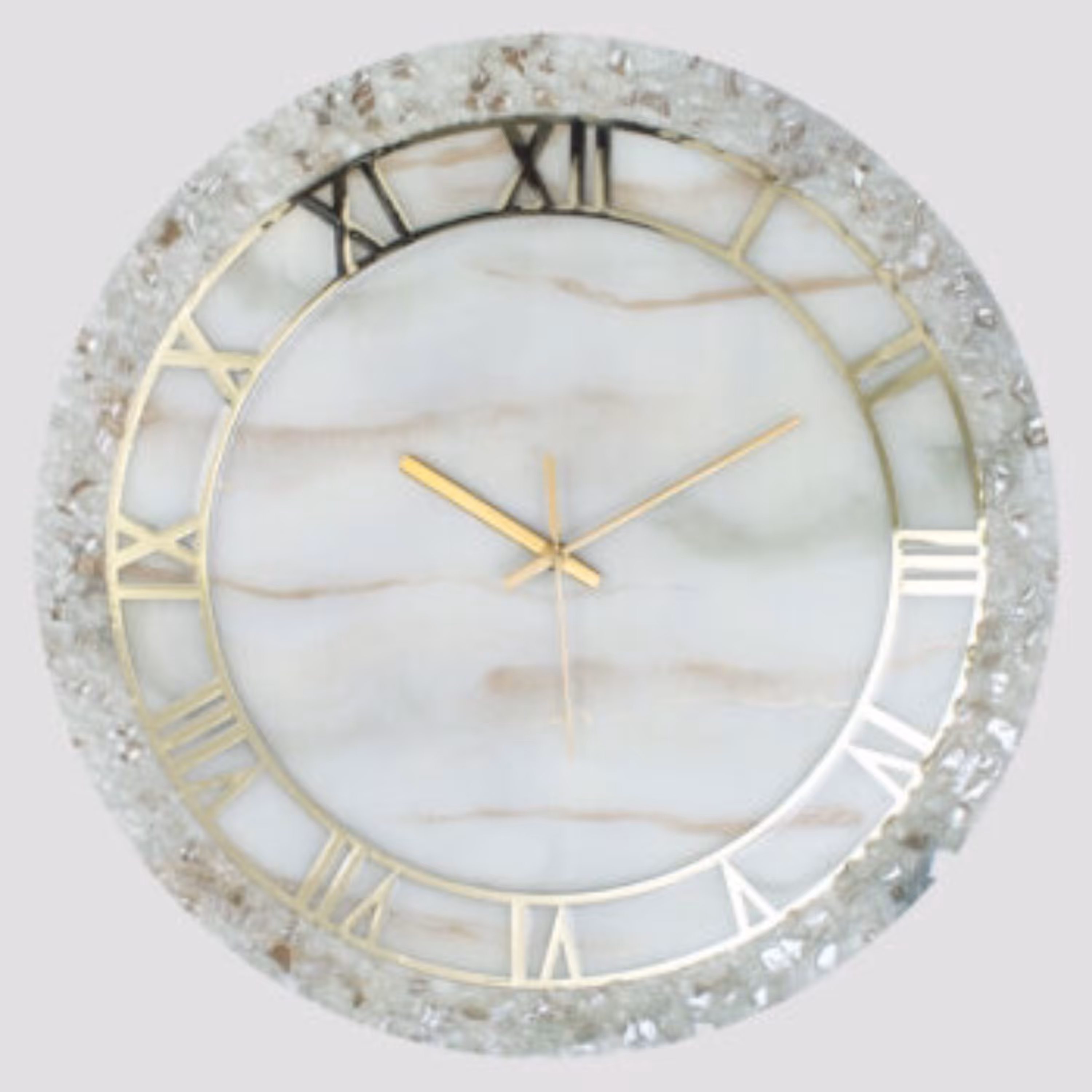 ساعت رزینی  طرح مرمر با قطر 40 فوق العاده شیک 