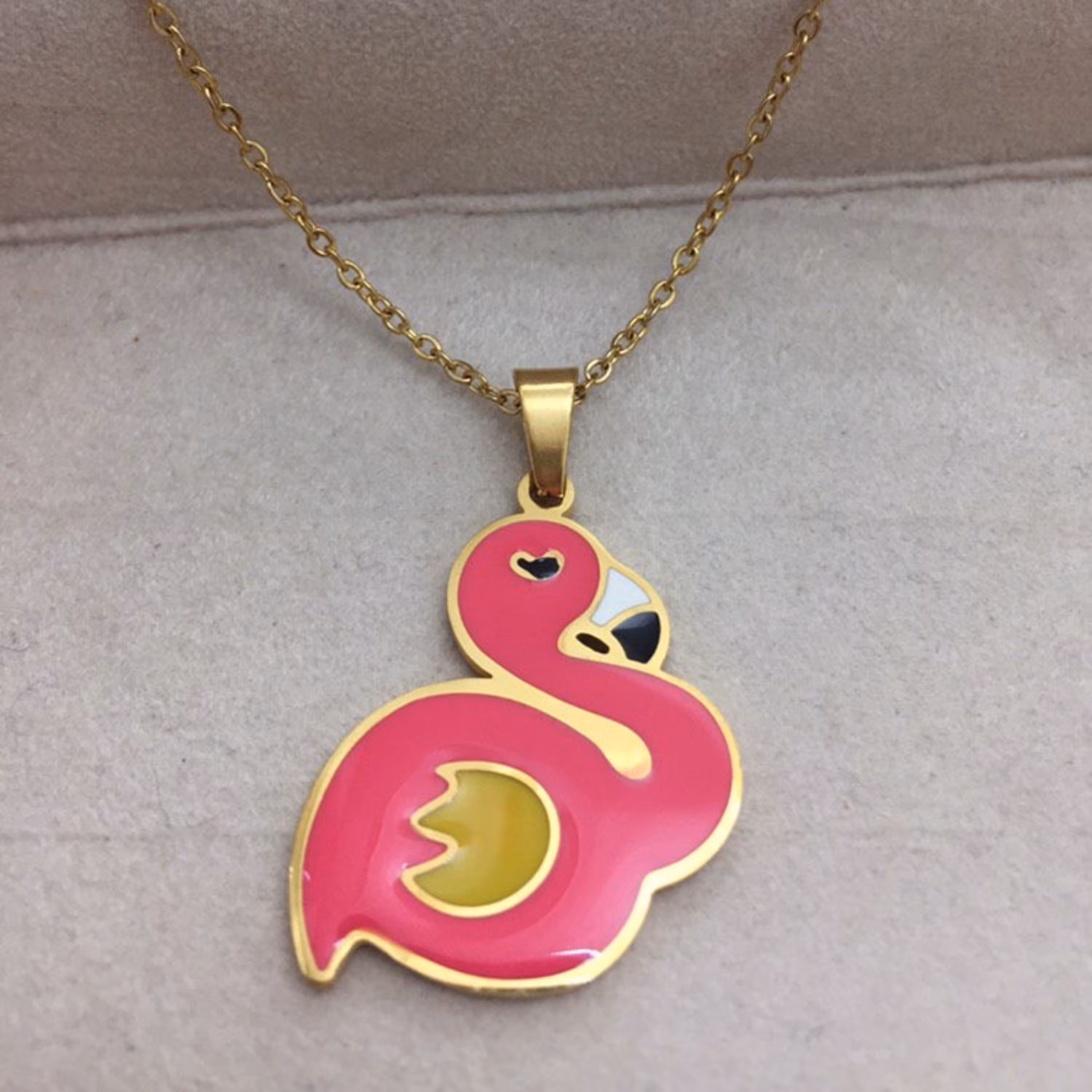 نیم ست استنسل استیل طرح پلیکان