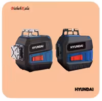 تراز لیزری 1500 HYUNDAI هیوندای سه بعدی شارژی باطری لیتیومی مدل 3D360LG