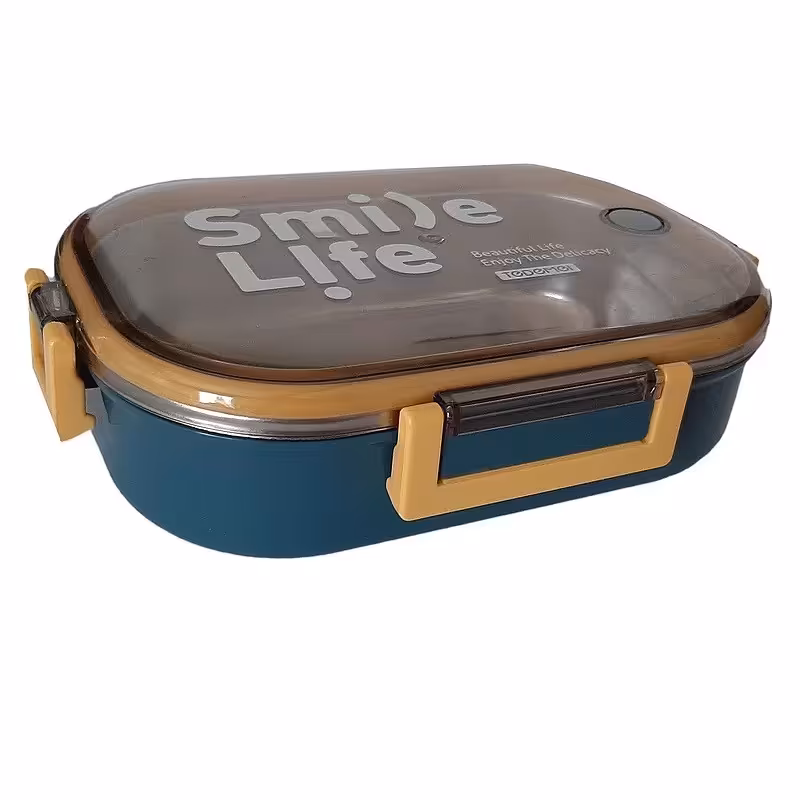 ظرف غذای تدمای مدل6522 رنگ آبی تیره