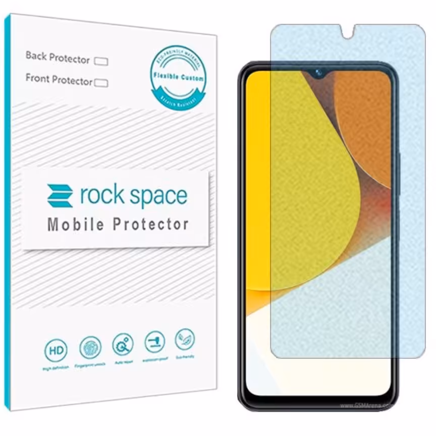  گلس نانو مات بلوکات (ضد اشعه آبی) و ضد ضربه گوشی ویوو Y35 برند راک اسپیس   