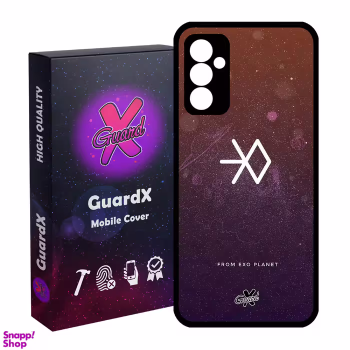 کاور گوشی موبایل گارد ایکس طرح Exo مدل Glass10021 مناسب سامسونگ Galaxy A54 / A54 5G