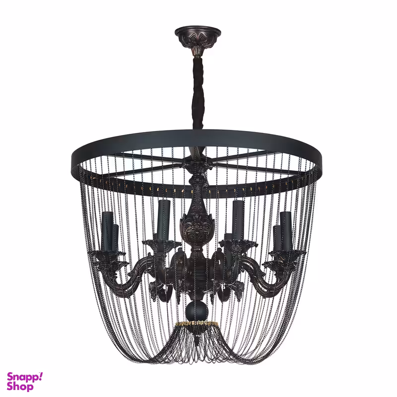 لوستر 8 شعله چشمه نور کد N2422/8