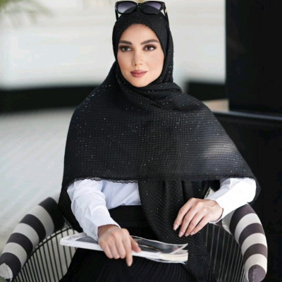 روسری پلیسه دور گیپور