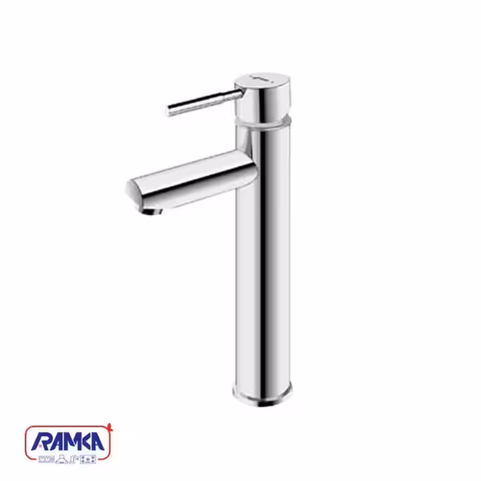 شیر روشویی پایه بلند شودر مدل موناکو پلاس کروم